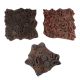 Set of 3 Piece New Mix Wooden Printing Blocks